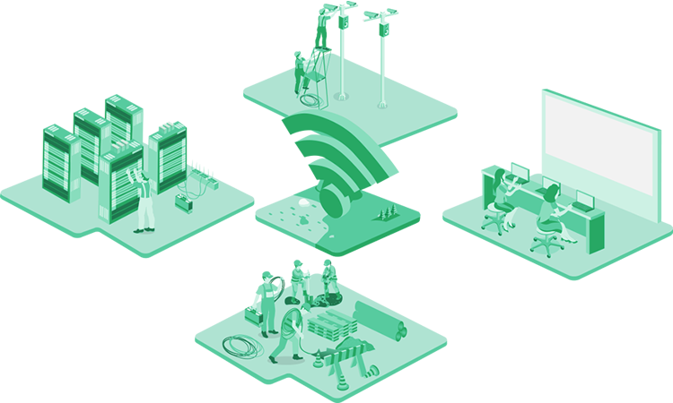 智慧景弱電集成建設(shè)