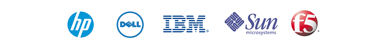 HP、DELL、IBM、SUN、F5品牌logo圖