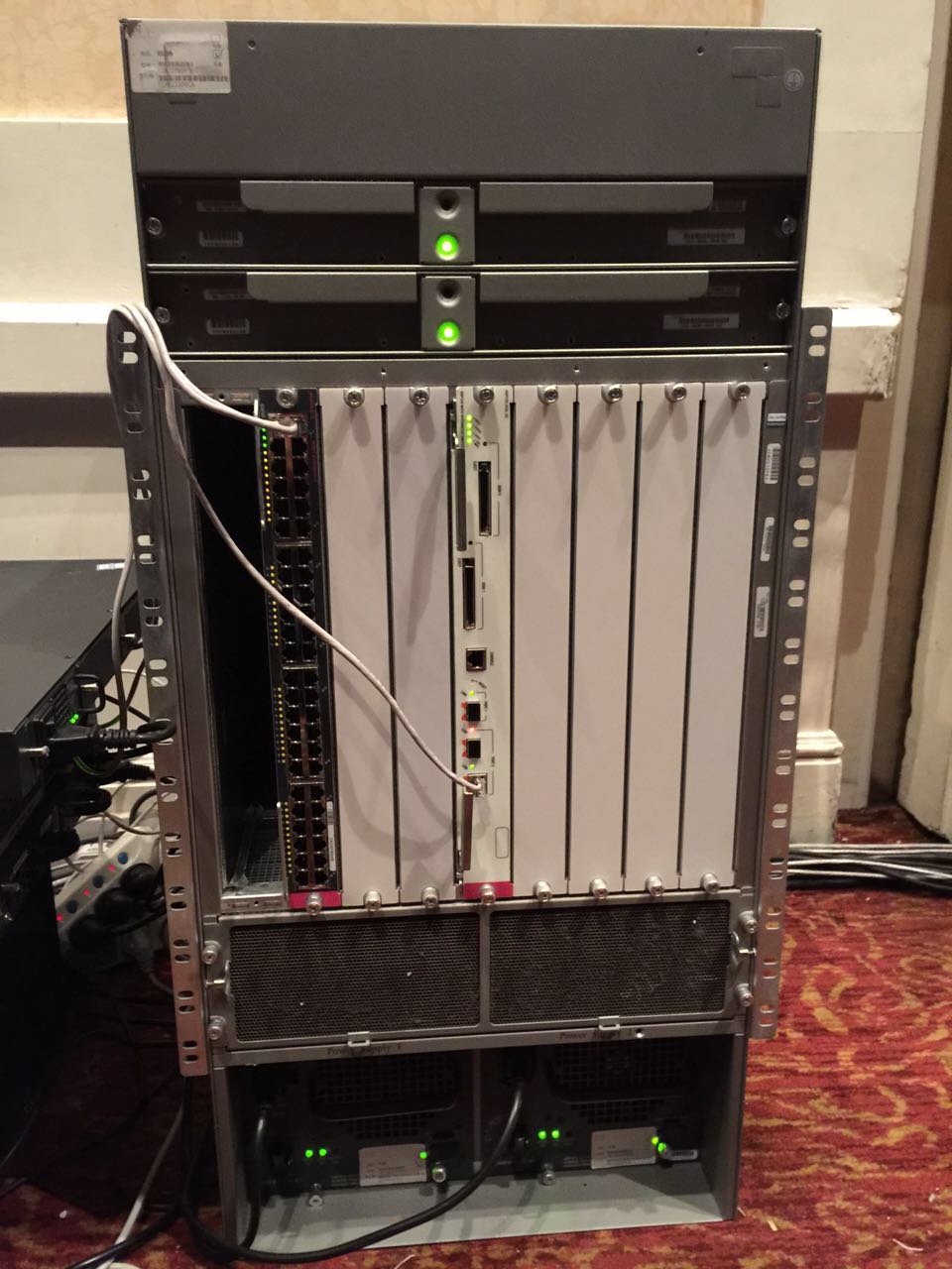 百度世界大會無線覆蓋設備1