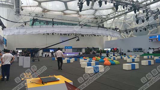 微軟水立方Win10發(fā)布會(huì)無線網(wǎng)絡(luò)覆蓋施工圖