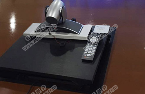 天津中水視頻會議系統搭建現場圖1