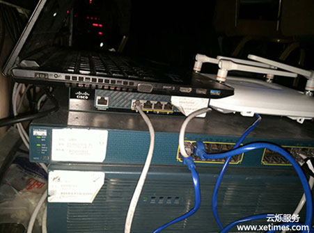 聯想ThinkPad發(fā)布會由云爍服務提供的基礎網絡設備