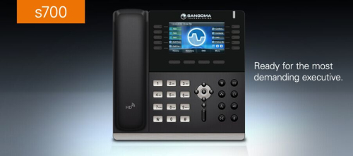 Sangoma入門級S700企業IP話機