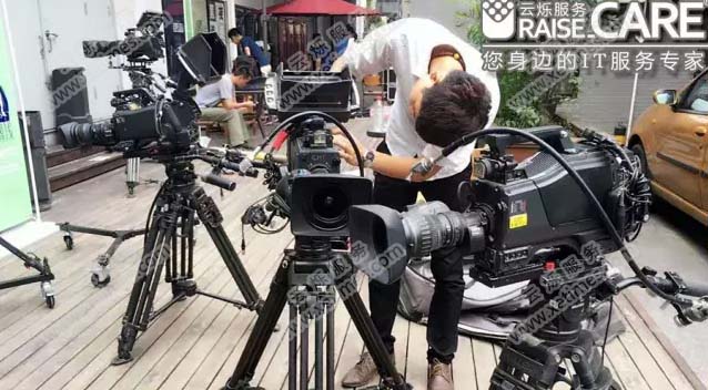 樂視超級電視現場直播話劇《擱淺》使用的直播設備