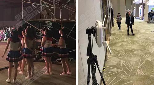 2017惠氏營養(yǎng)品年會現(xiàn)場及無線AP部署圖