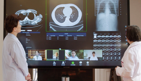 摒棄傳統(tǒng)投影儀，用MAXHUB解決醫(yī)生會前準備繁瑣問題